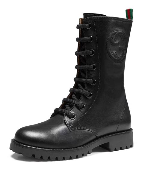 gucci boots outlet|gucci combat boots sale.